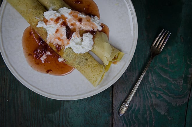 Sprouted Spelt Crepes with Cream #nourishedkitchen (1 of 1)