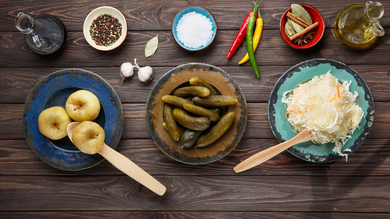 10 Great ways to get fermented foods without dairy.