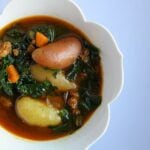 carrot potato and kale soup