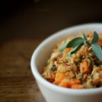 sweet potato and turkey hash