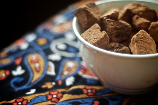Rustic Mayan Chocolate Truffles