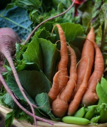 carrots and beets