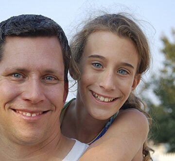 Picture of father and daughter