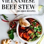 vietnamese beef stew pinterest pin
