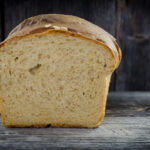 sprouted wheat milk and honey bread
