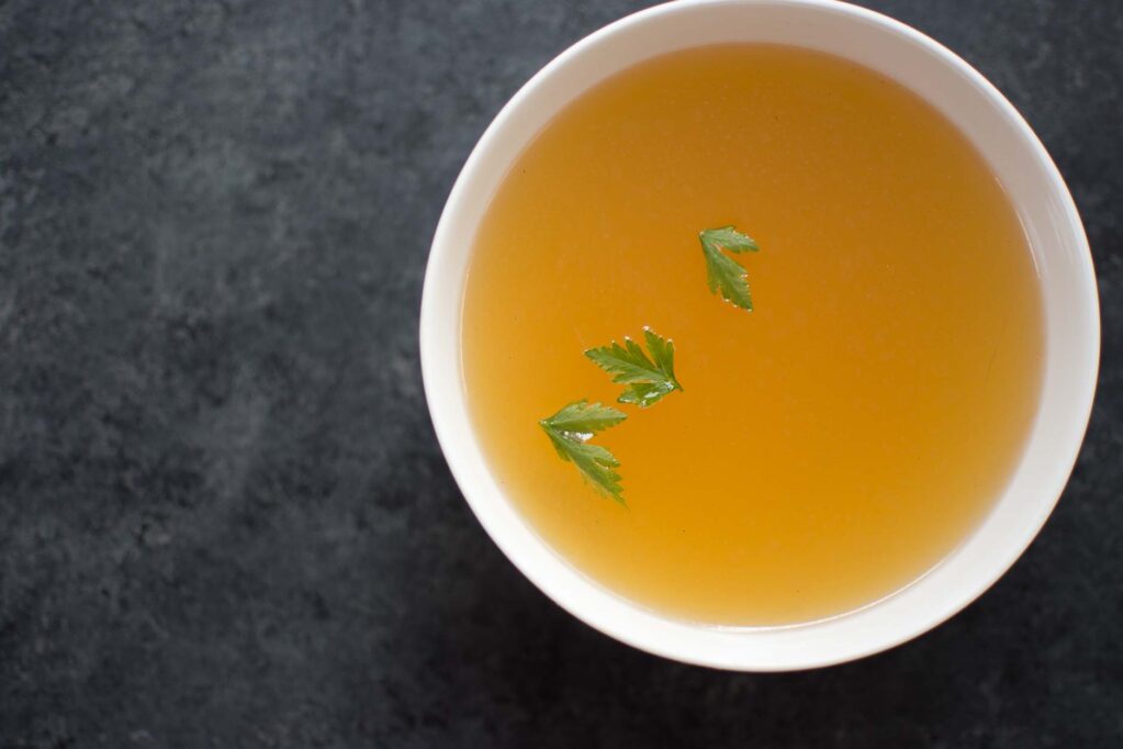 slow cooker bone broth