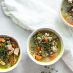 turkey and wild rice soup
