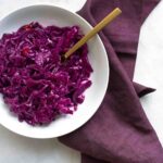 spicy purple cabbage slaw