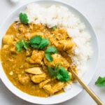 homemade chicken curry