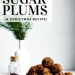 sugar plum pinterest pin